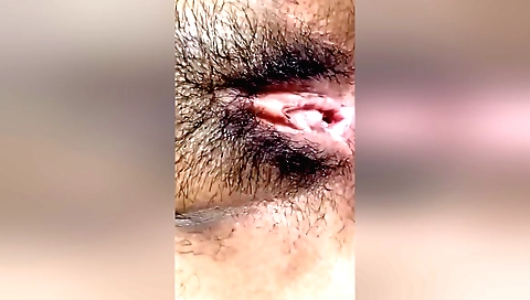 Indian brunette 18+ with hairy cunt and pussy on porn video