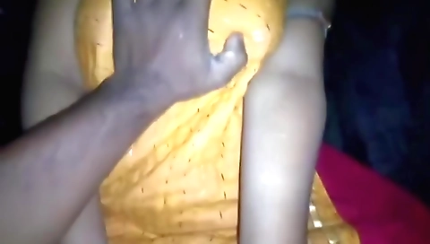 Indian teen with big tits shows off and gets fucked