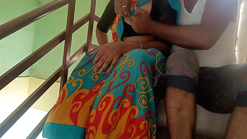 Indian wife with a thick cock enjoys fucking doggy style